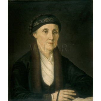 РЕПРОДУКЦИИ НА КАРТИНИ  Портрет на Елисавета В. Чалъкова (1857)